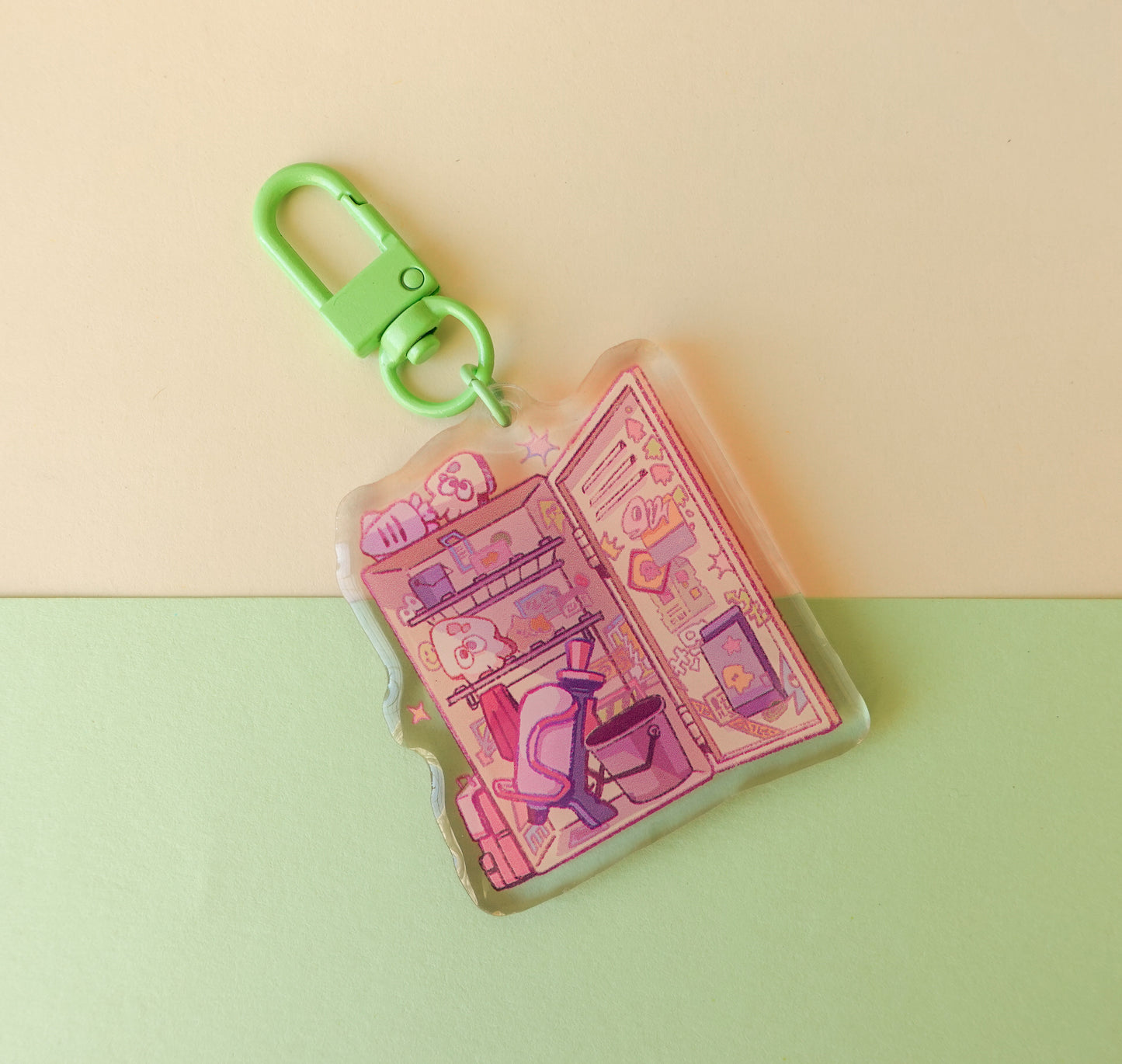 splatoon acrylic charms