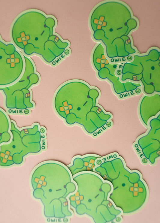 Smiski Glow in the Dark Sticker