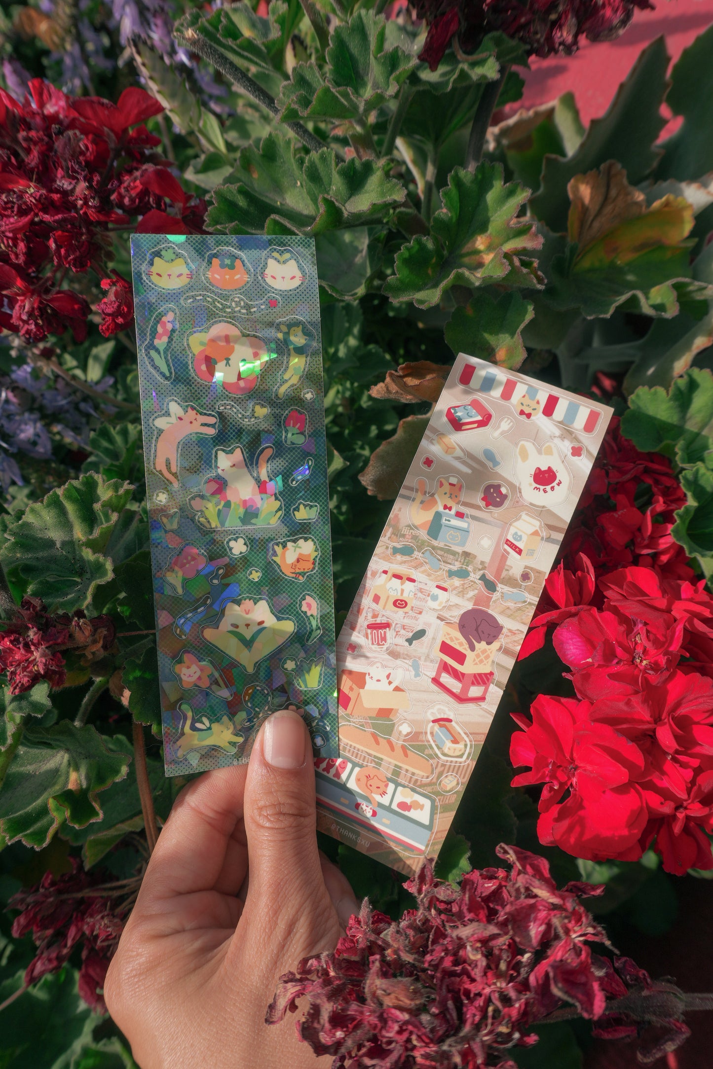 Fairy Cats Sticker Sheet