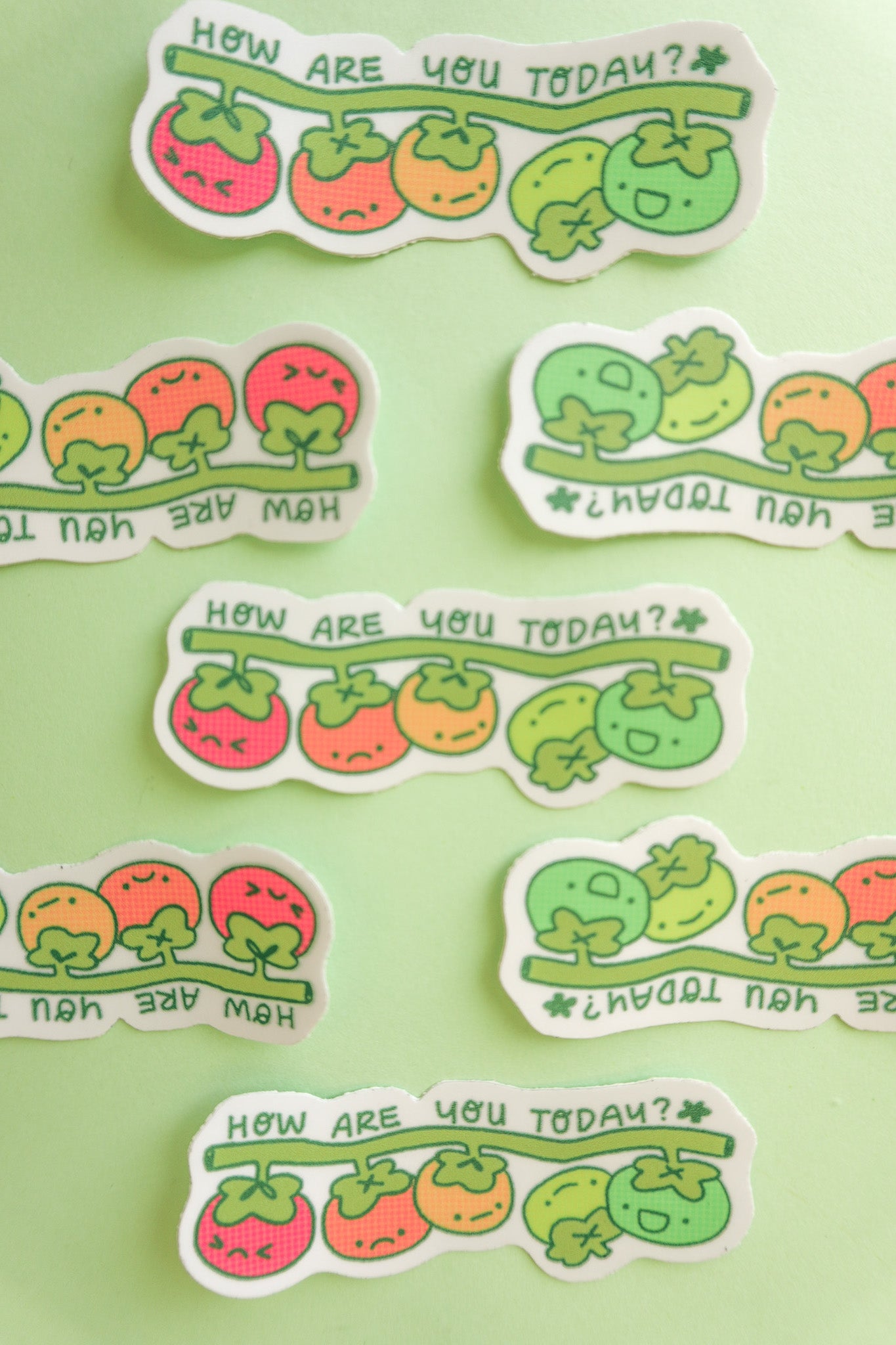 How Are you Today Stickers