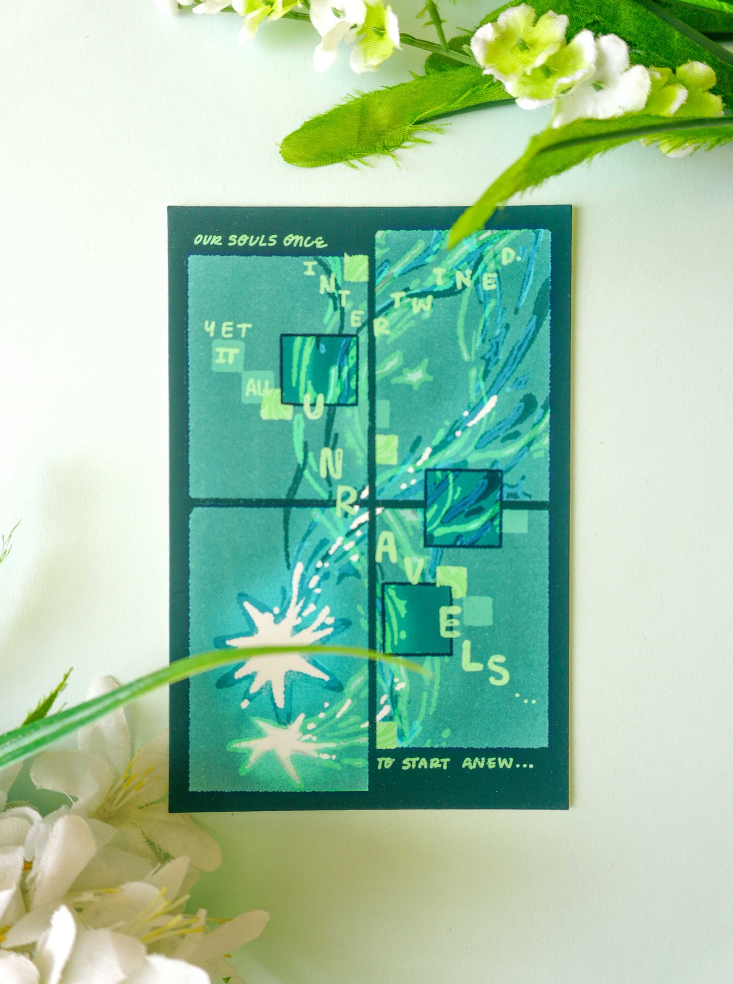 Blue Reflection Postcard Prints