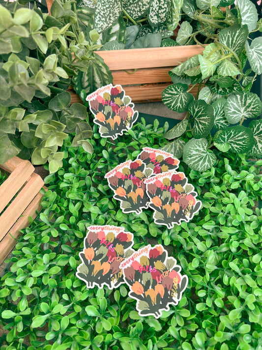 *everything falls into place* sticker