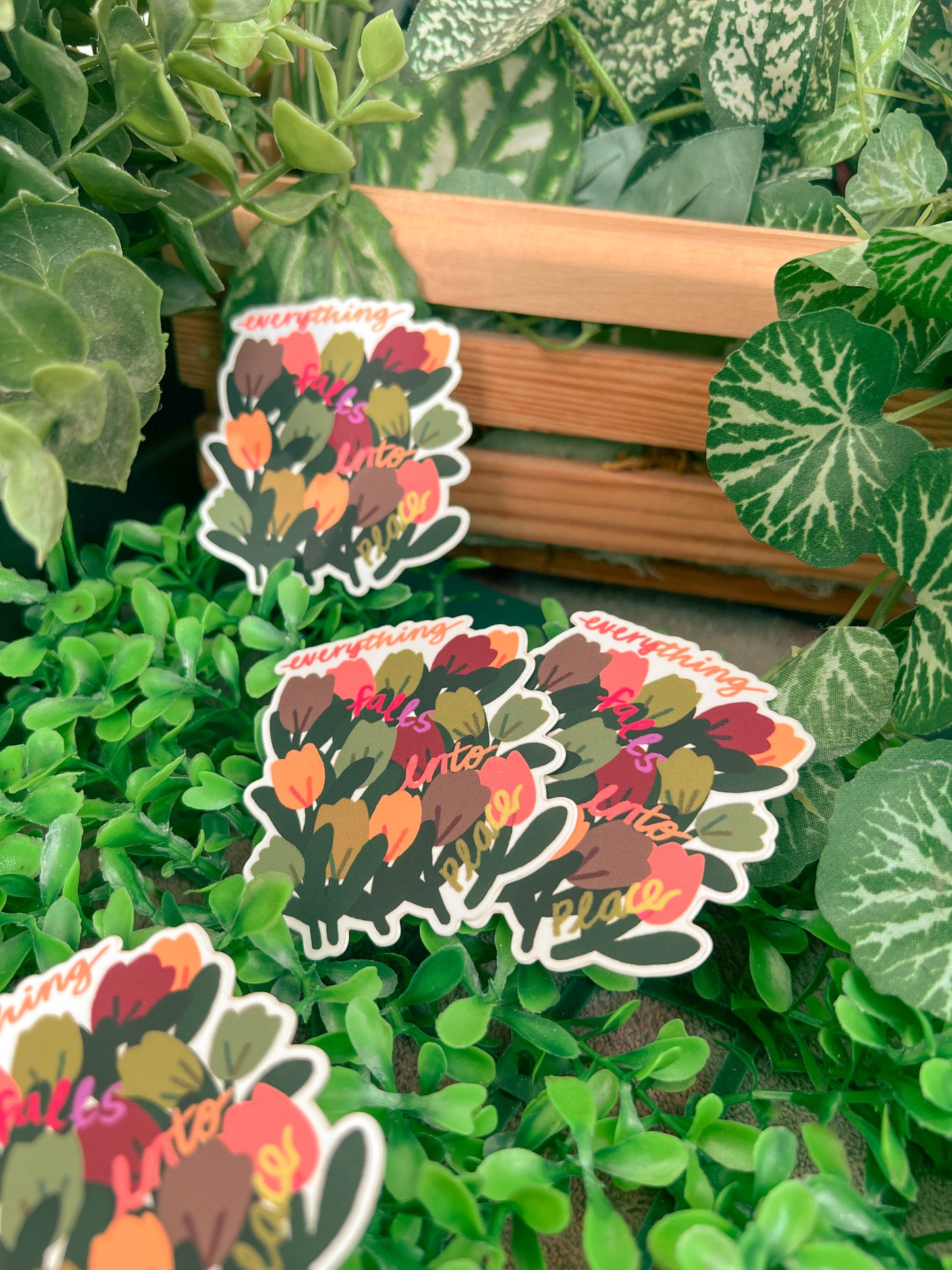 *everything falls into place* sticker