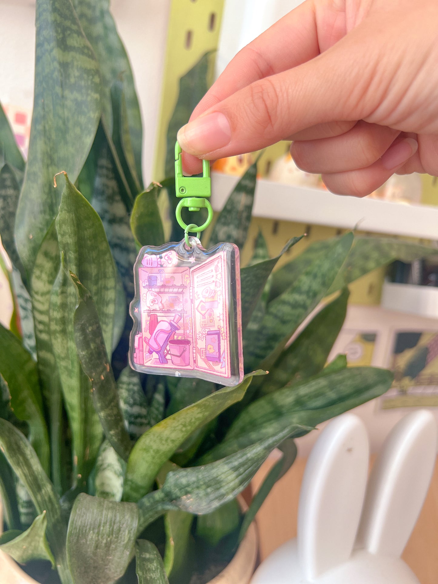 splatoon acrylic charms