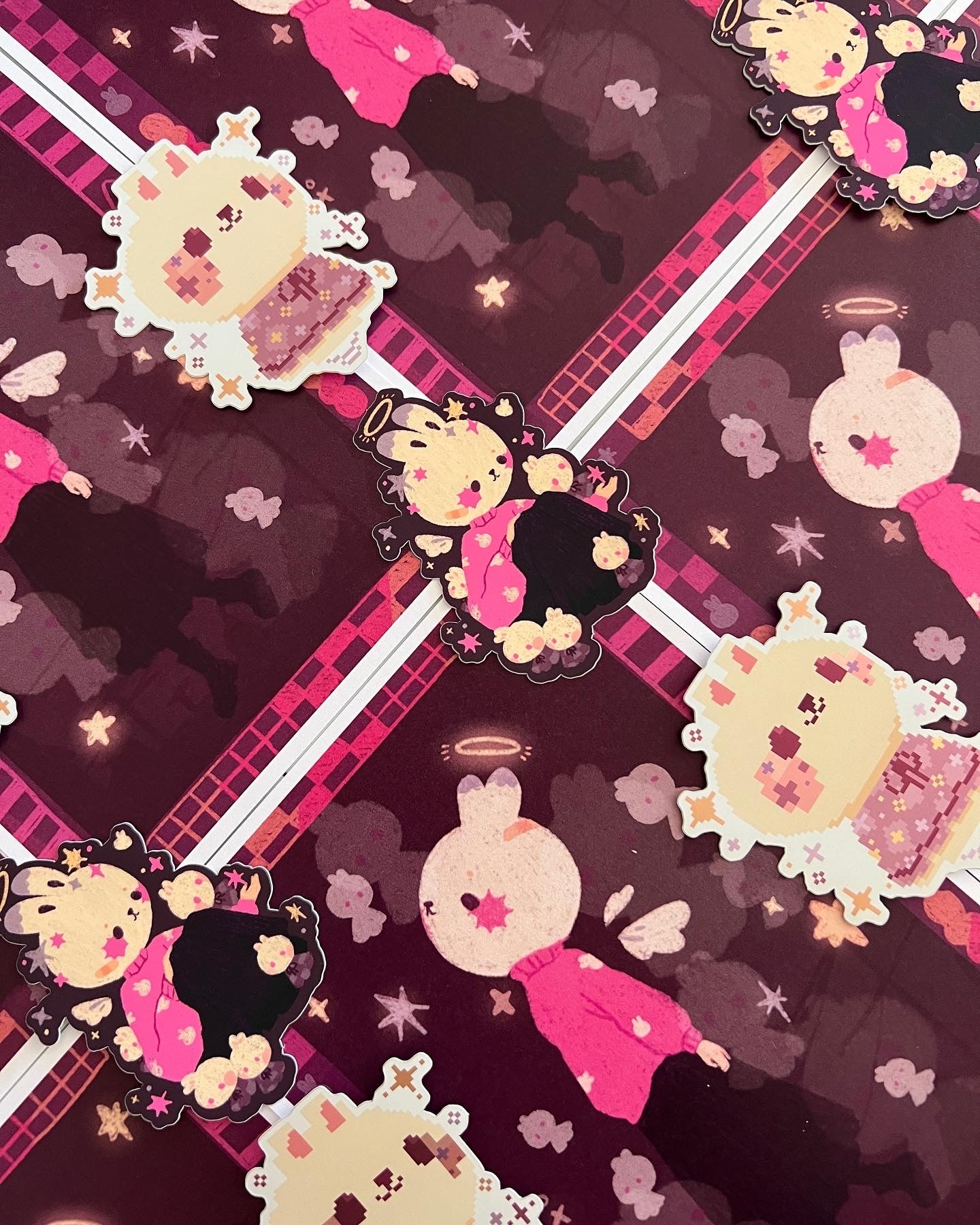 Rainie Bunnie Print & Sticker