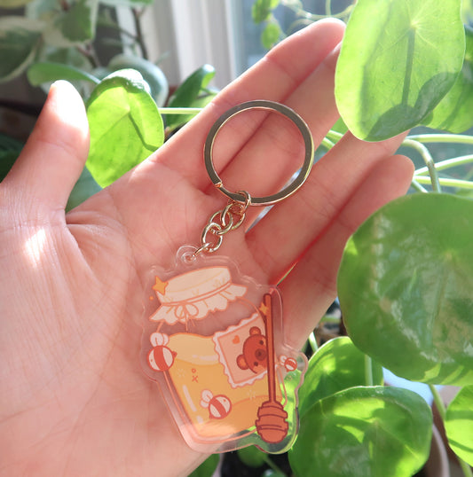 Honey Acrylic Charm