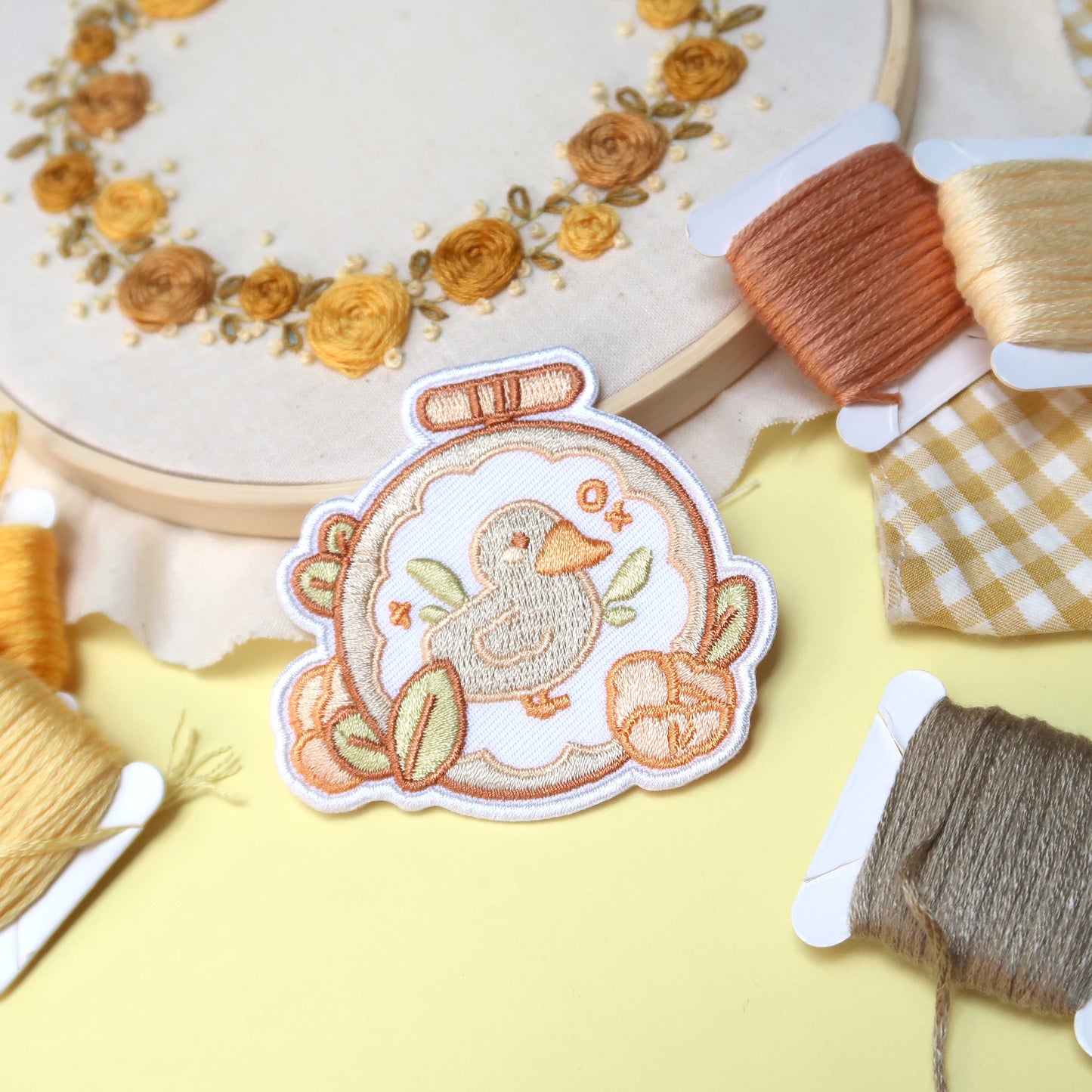 Fluffy Patches: Beees & Embroidereees