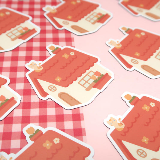 Cottage Village Magnets