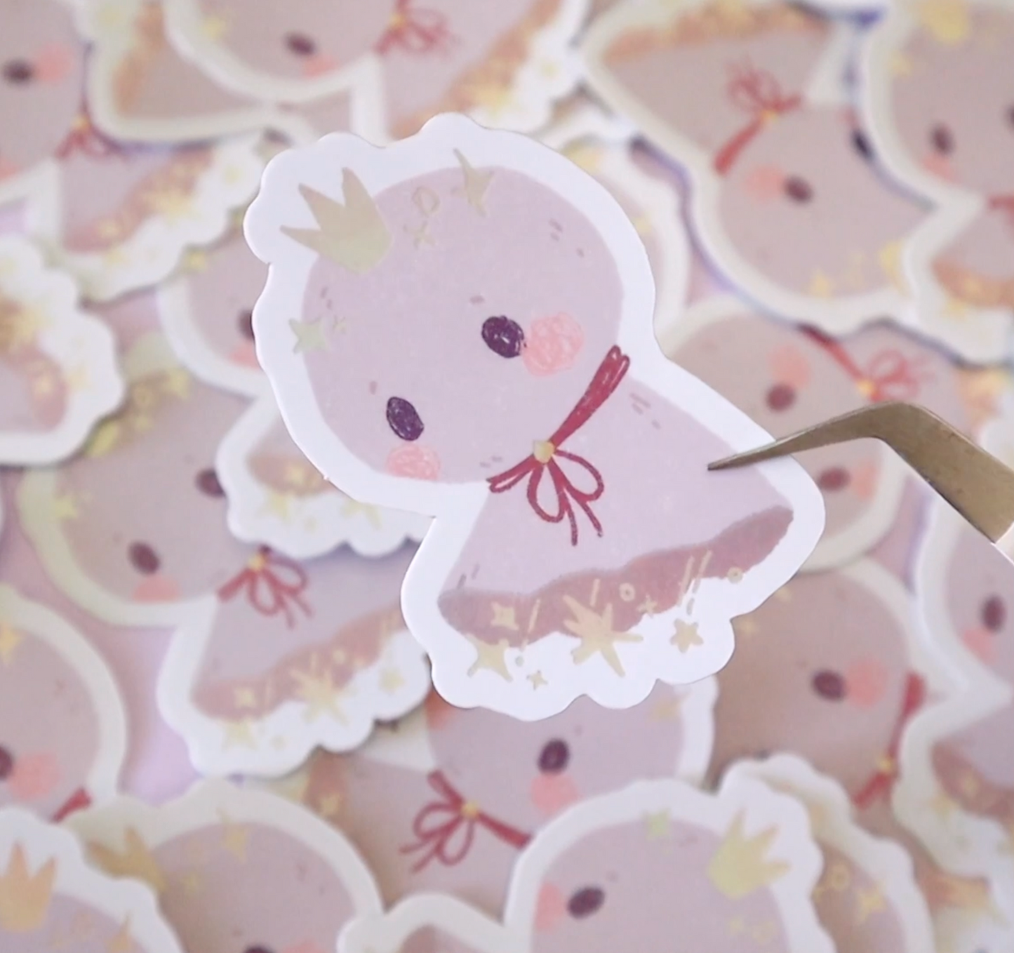 *Holo Raindoll Sticker