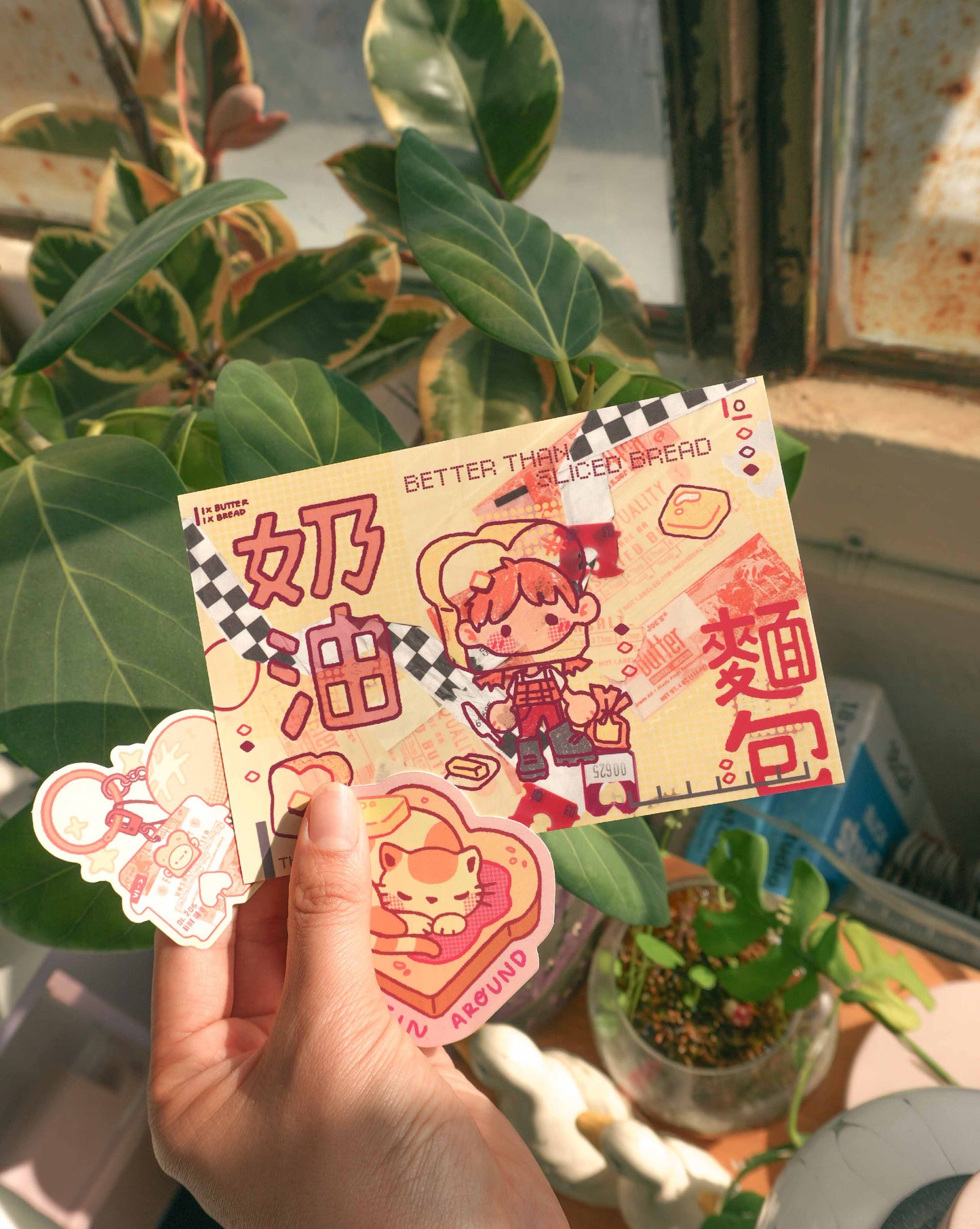 Bread Guy Postcard Print