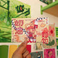 Bread Guy Postcard Print