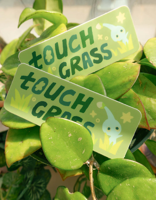 pikmin touch grass