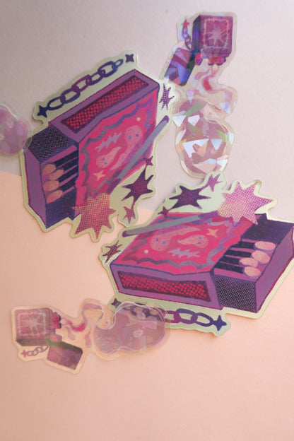 Punk Rhythms Stickers
