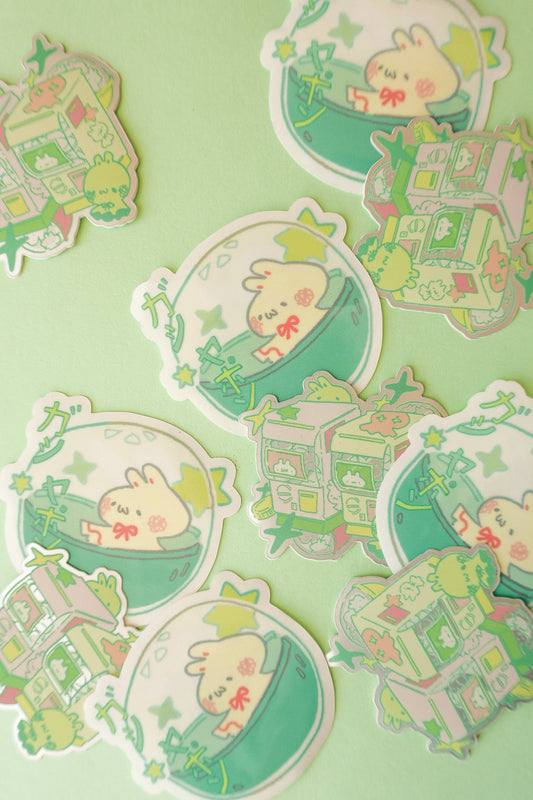 Gachapon Trinket Stickers