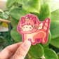 Loafing Cat Stickers