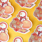 Loafing Cat Stickers