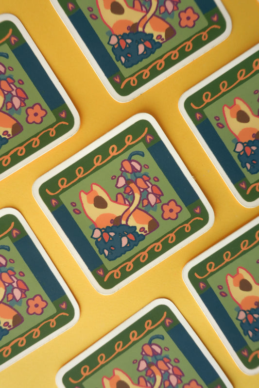 Mosaic Cat Sticker