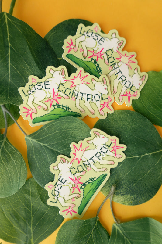 Lose Control Sticker