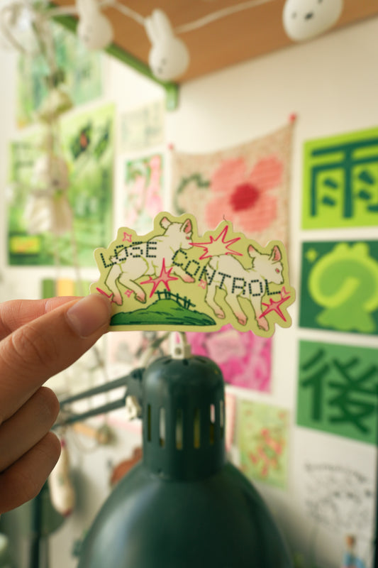 Lose Control Sticker
