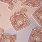 Bunny Tea Time Sticker
