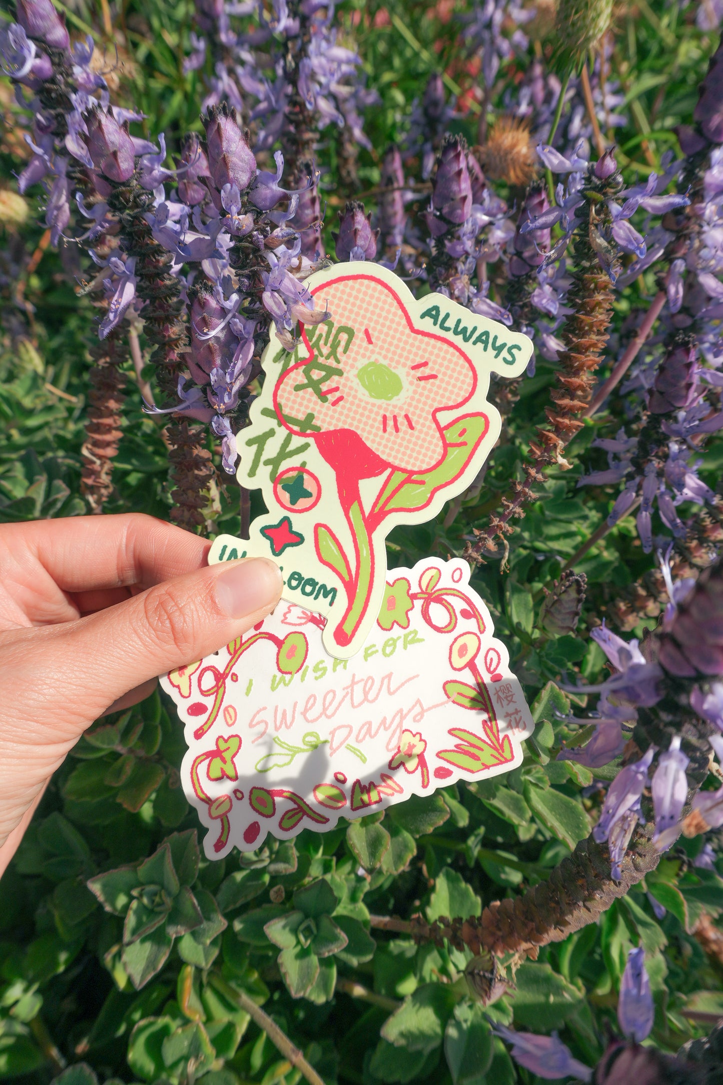 Always in Bloom Floral Stickers