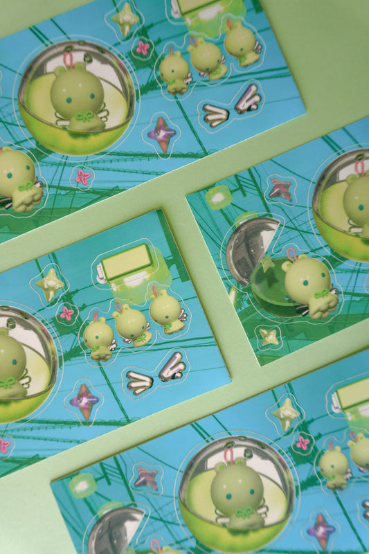 Gachapon Rainie Sticker Sheet