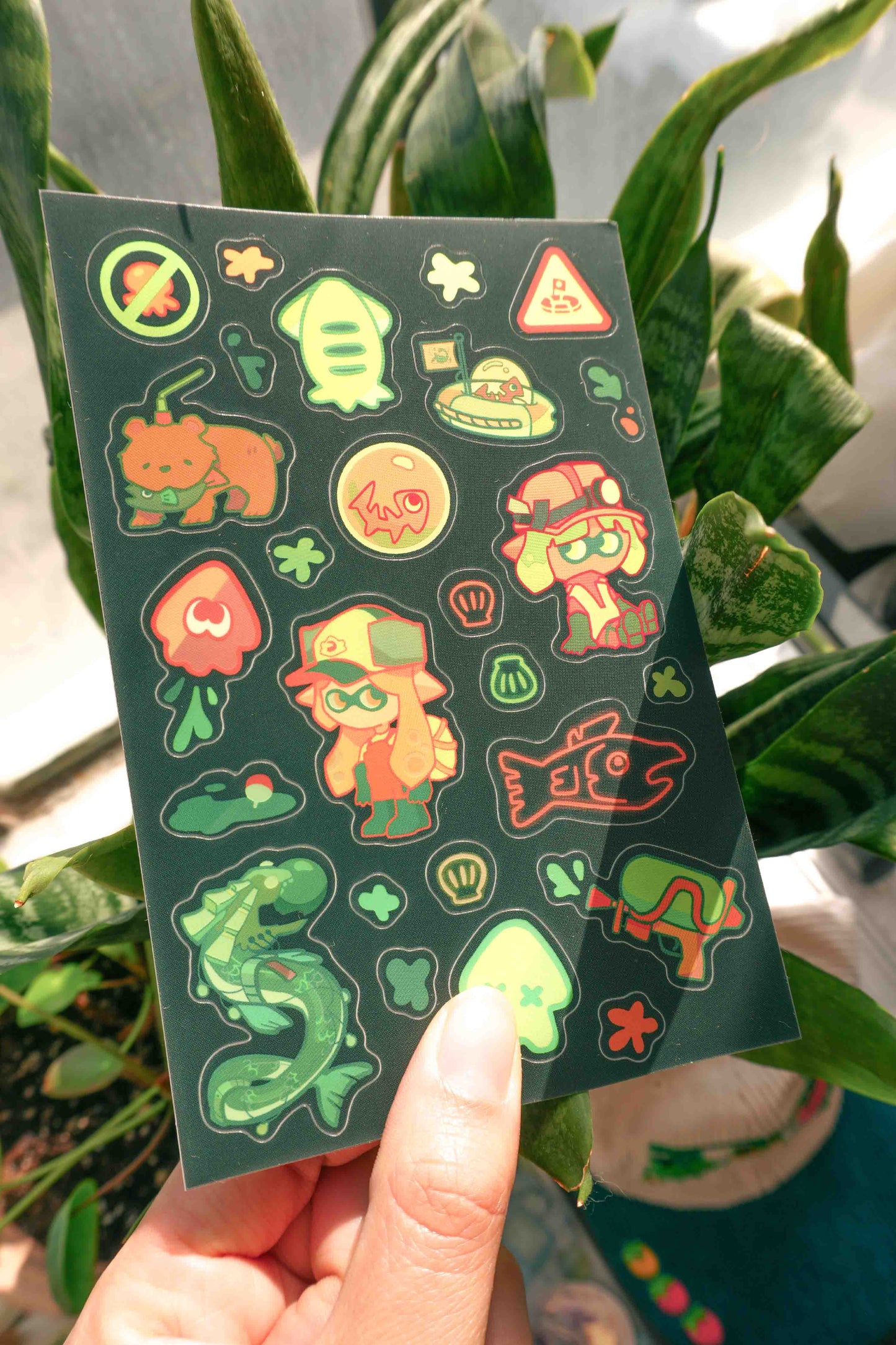 Salmon Run Sticker Sheet