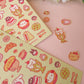 Hello Sweeties Bakery Sticker Sheet