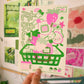 Tamagotchi Risographic Print