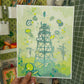 Watchtower Risograph Print
