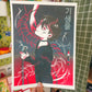 ALNST Ivan Centipede Risograph print