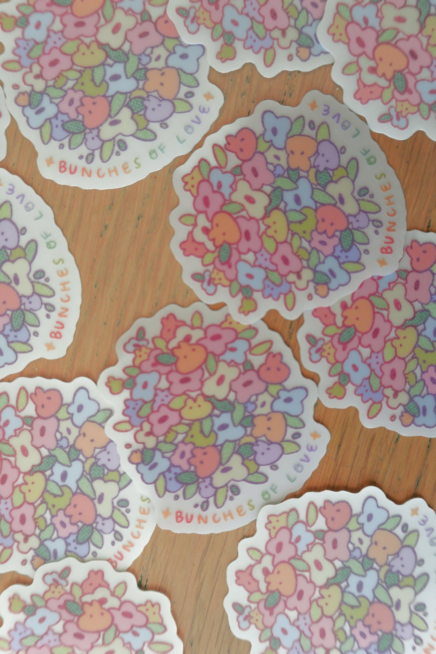 Bunches of Love Sticker