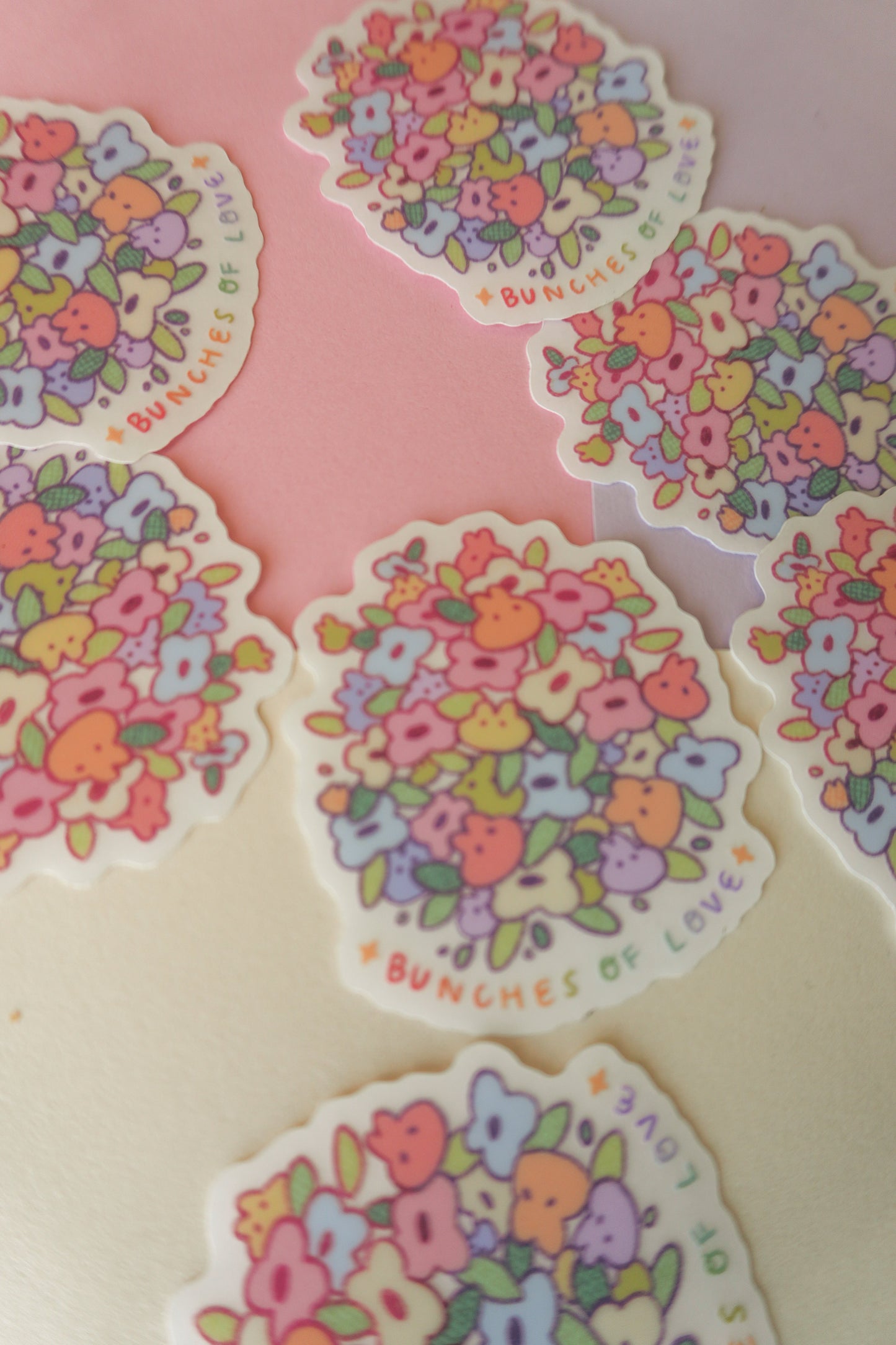 Bunches of Love Sticker