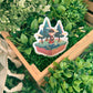 Animal cross island sticker