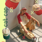 Cat Corduroy Cap