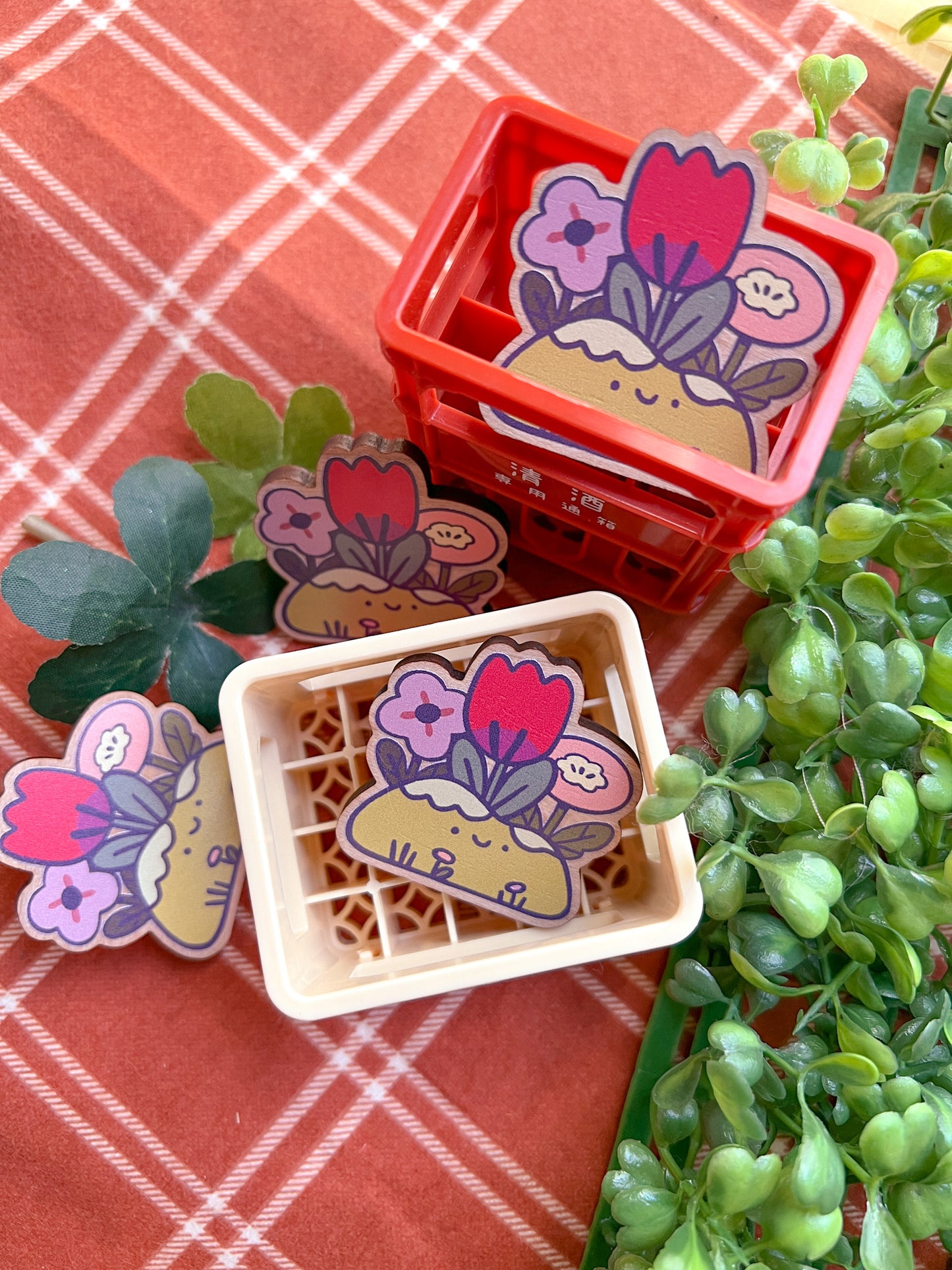 Forest Friends Wooden Pins ✿