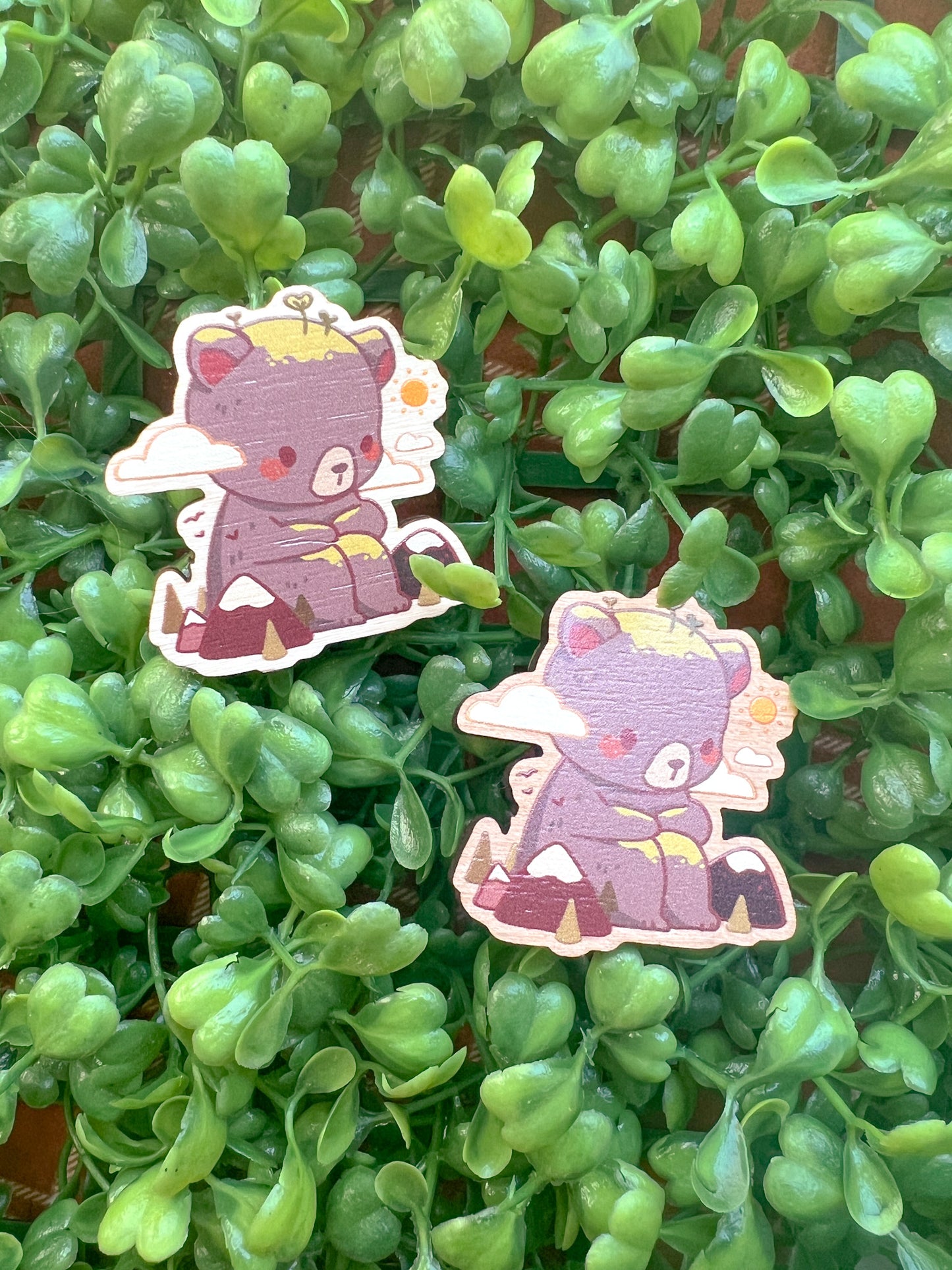 Forest Friends Wooden Pins ✿