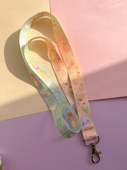 Animal Crossing Day Lanyard