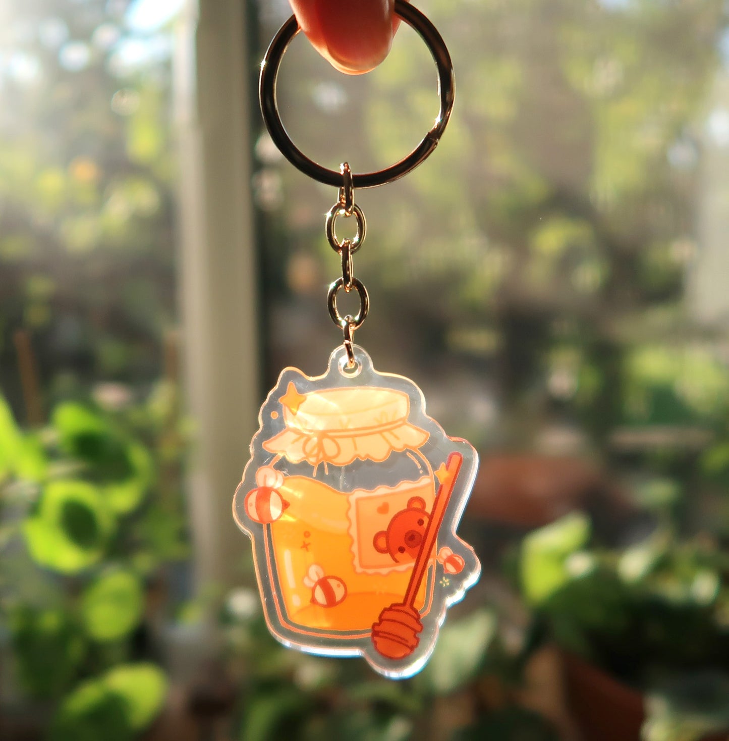 Honey Acrylic Charm